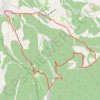 Itinéraire Le Beaucet-Venasque, distance, dénivelé, altitude, carte, profil, trace GPS