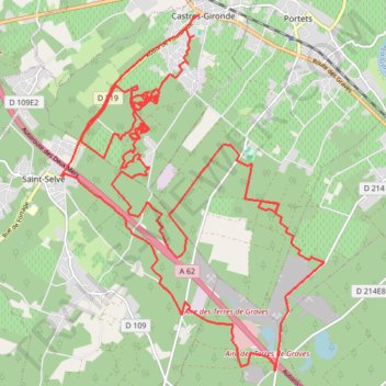 Itinéraire Castres Marcassins 2025 36 km 250m, distance, dénivelé, altitude, carte, profil, trace GPS