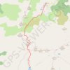 Itinéraire GR20 Tighjettu-Ascu Stagnu, distance, dénivelé, altitude, carte, profil, trace GPS