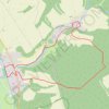 Itinéraire Entre Eau et Loups - Sommedieue, distance, dénivelé, altitude, carte, profil, trace GPS