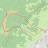 Itinéraire Balade au dessus de Megève, distance, dénivelé, altitude, carte, profil, trace GPS