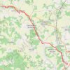 Itinéraire Balade sur la voie verte / Brenat- Asnières sur Nouère - Rouillac, distance, dénivelé, altitude, carte, profil, trace GPS