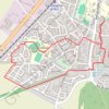 Itinéraire 1 - Course à pied 1, distance, dénivelé, altitude, carte, profil, trace GPS