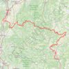 Itinéraire Valence - Gap - Sisteron, distance, dénivelé, altitude, carte, profil, trace GPS