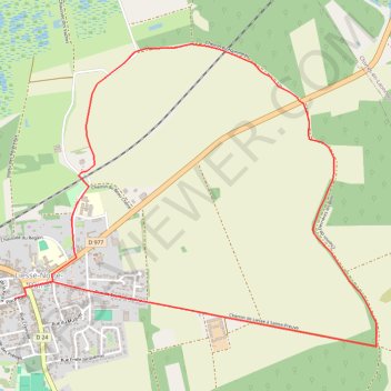Itinéraire Sainte-Suzanne, distance, dénivelé, altitude, carte, profil, trace GPS