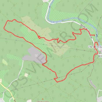 Itinéraire Entraygues : grotte Saint-Michel et ruines de la Brigue, distance, dénivelé, altitude, carte, profil, trace GPS