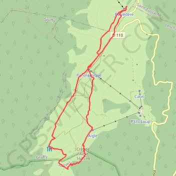 Itinéraire Balade au semnoz, distance, dénivelé, altitude, carte, profil, trace GPS