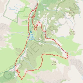 Itinéraire Col du Génépy, distance, dénivelé, altitude, carte, profil, trace GPS