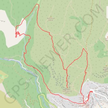Itinéraire Circuit de Castelet Via le Baou de Saint Jeannet, distance, dénivelé, altitude, carte, profil, trace GPS