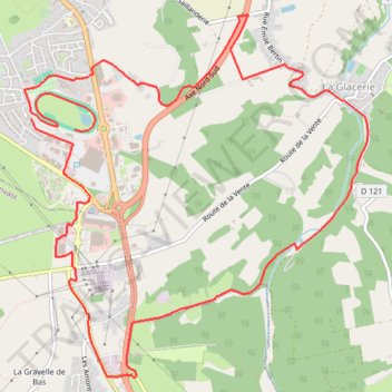 Itinéraire 4 - R4C_2026_VTT 12km, distance, dénivelé, altitude, carte, profil, trace GPS