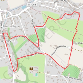 Itinéraire Boucle locale Carignan-de-Bordeaux / Latresne, distance, dénivelé, altitude, carte, profil, trace GPS