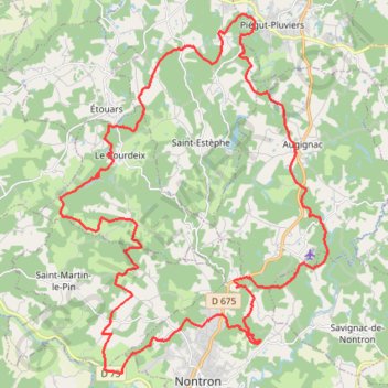 Itinéraire piegut-5762624, distance, dénivelé, altitude, carte, profil, trace GPS