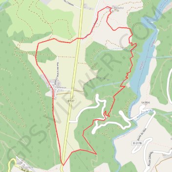 Itinéraire Sentier Pellafol, distance, dénivelé, altitude, carte, profil, trace GPS