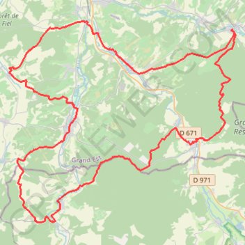 Itinéraire Le circuit du Roi des Vins, distance, dénivelé, altitude, carte, profil, trace GPS