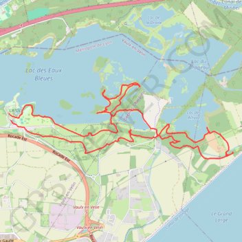 Itinéraire Rando Givrée, distance, dénivelé, altitude, carte, profil, trace GPS