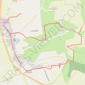 Itinéraire Trail 7km, distance, dénivelé, altitude, carte, profil, trace GPS