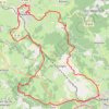 Itinéraire 18 - Amplepuis - Tarare, distance, dénivelé, altitude, carte, profil, trace GPS