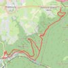 Itinéraire Entre Danne-et-Quatre-Vents et Lutzelbourg, distance, dénivelé, altitude, carte, profil, trace GPS