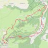 Itinéraire Saint-Pierre-Colamine - Fraisse - Chiloza, distance, dénivelé, altitude, carte, profil, trace GPS