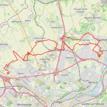 Itinéraire Mon parcours, distance, dénivelé, altitude, carte, profil, trace GPS