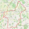 Itinéraire Barbezieux 9C départ voie verte, distance, dénivelé, altitude, carte, profil, trace GPS