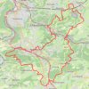 Itinéraire Sortie en vélo électrique le midi, distance, dénivelé, altitude, carte, profil, trace GPS