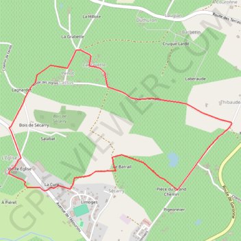 Itinéraire Circuit Paysages des Vignobles de Cocumont, distance, dénivelé, altitude, carte, profil, trace GPS