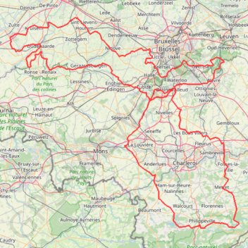 Itinéraire 200KM ROUTE, distance, dénivelé, altitude, carte, profil, trace GPS
