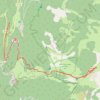 Itinéraire Du plateau de Beure à la plaine de Queyrie, distance, dénivelé, altitude, carte, profil, trace GPS