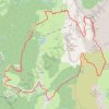 Itinéraire La tournette par annecy, distance, dénivelé, altitude, carte, profil, trace GPS