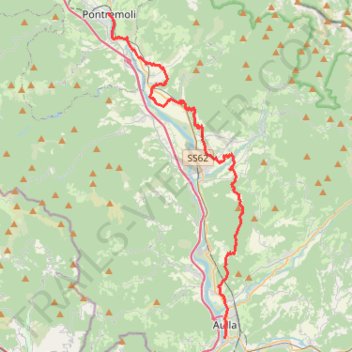 Itinéraire tappa-23-da-pontremoli-ad-aulla, distance, dénivelé, altitude, carte, profil, trace GPS