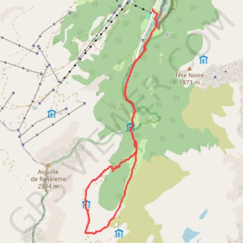 Itinéraire Les pâturages de la Balme, distance, dénivelé, altitude, carte, profil, trace GPS