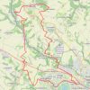 Itinéraire Marine - Santeuil, distance, dénivelé, altitude, carte, profil, trace GPS