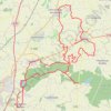 Itinéraire Forêt de Nuaillé, Vezins, Saint-Georges-des-Gardes, distance, dénivelé, altitude, carte, profil, trace GPS