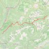 Itinéraire 2-Cembra - Alleghe V3, distance, dénivelé, altitude, carte, profil, trace GPS