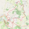 Itinéraire Josselin, distance, dénivelé, altitude, carte, profil, trace GPS