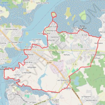 Itinéraire 2016-07-25 14:59:07, distance, dénivelé, altitude, carte, profil, trace GPS