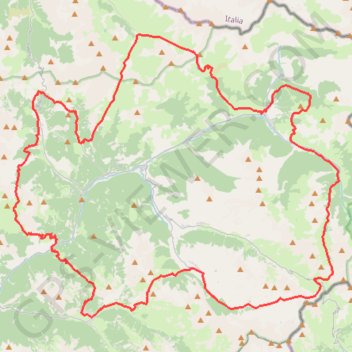 Itinéraire GR 58 : Tour du Queyras (Hautes-Alpes), distance, dénivelé, altitude, carte, profil, trace GPS