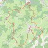 Itinéraire Préau (07), distance, dénivelé, altitude, carte, profil, trace GPS