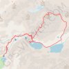 Itinéraire Belledonne - Grande Lance de Domène, distance, dénivelé, altitude, carte, profil, trace GPS