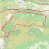 Itinéraire Défi de l'Alaric - Fontcouverte, distance, dénivelé, altitude, carte, profil, trace GPS