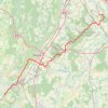 Itinéraire Bourges (18) - Breurey-lès-Faverney (70) - De Dennevy à Echigey, distance, dénivelé, altitude, carte, profil, trace GPS