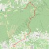 Itinéraire Seguins - Buoux - Sivergues - Lourmarin, distance, dénivelé, altitude, carte, profil, trace GPS