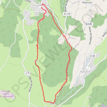 Itinéraire La Gironie (Causse de Gramat), distance, dénivelé, altitude, carte, profil, trace GPS