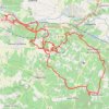 Itinéraire bouteville mainxe, distance, dénivelé, altitude, carte, profil, trace GPS