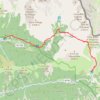 Itinéraire Gite du Boréon - La Madone de Fenestre (Traversée du Mercantour), distance, dénivelé, altitude, carte, profil, trace GPS