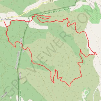 Itinéraire Revers de Boquié, distance, dénivelé, altitude, carte, profil, trace GPS