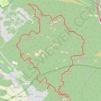 Itinéraire 2017-09-19-01, distance, dénivelé, altitude, carte, profil, trace GPS