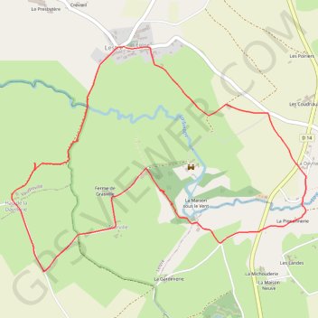 Itinéraire Le circuit du Bouillon - Lestre, distance, dénivelé, altitude, carte, profil, trace GPS