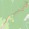 Itinéraire Mont Fourcat par Frémis, distance, dénivelé, altitude, carte, profil, trace GPS